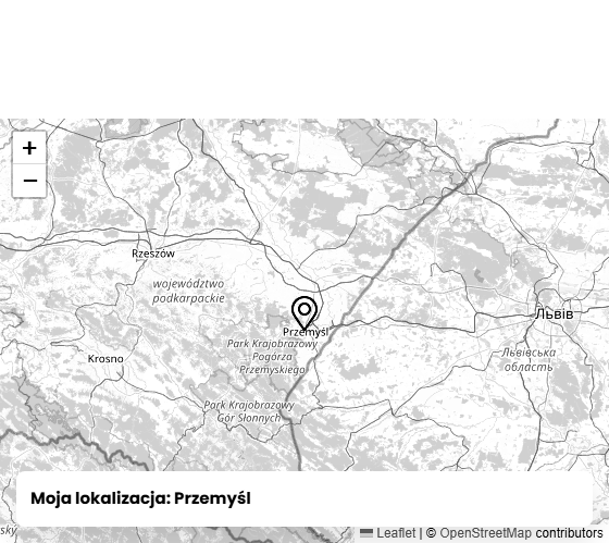 Moja lokalizacja: Przemyśl