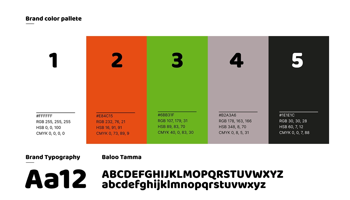 Hiker Brand Colors