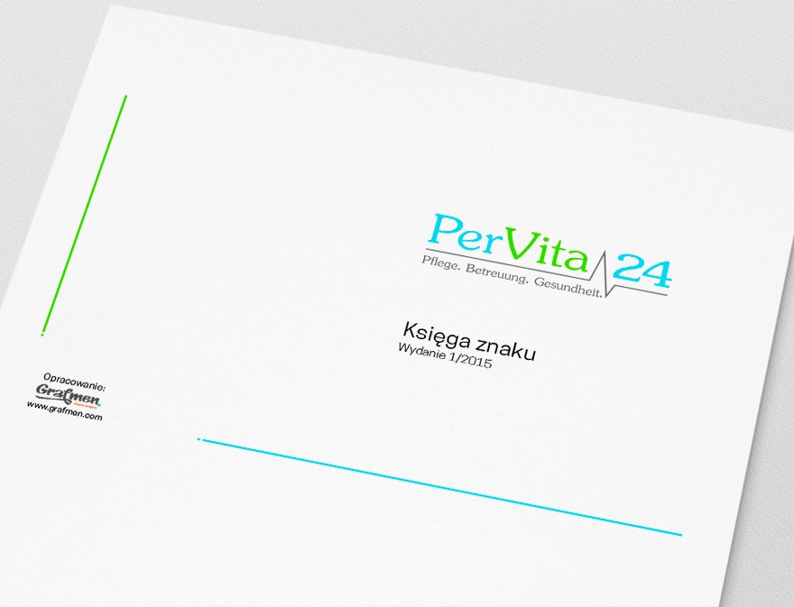 Branding PerVita24 okładka Księgi Znaku