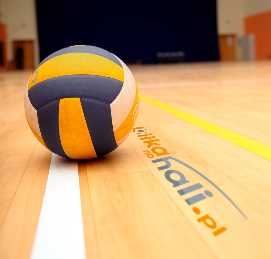 Oznaczenie hali sportowej PiłkaNaHali.pl